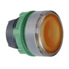 SCHNEIDER ELECTRIC - SNRZB5AH0583C0 TESTA PULSANTE LUM.ARANCIO GHIERA GRIGIA