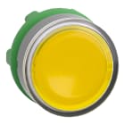 SCHNEIDER ELECTRIC - SNRZB5AW383C0 TESTA PULSANTE LUM. GIALLO GHIERA GRIGIA