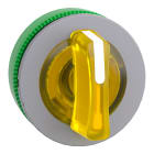 SCHNEIDER ELECTRIC - SNRZB5FK1583C0 TESTA SELETT. LUM. GIALLO 3 POS A FILO