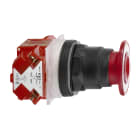 SCHNEIDER ELECTRIC - SNR9001SKR9R20H6 PULSANTE A FUNGO ROSSO 1 NC