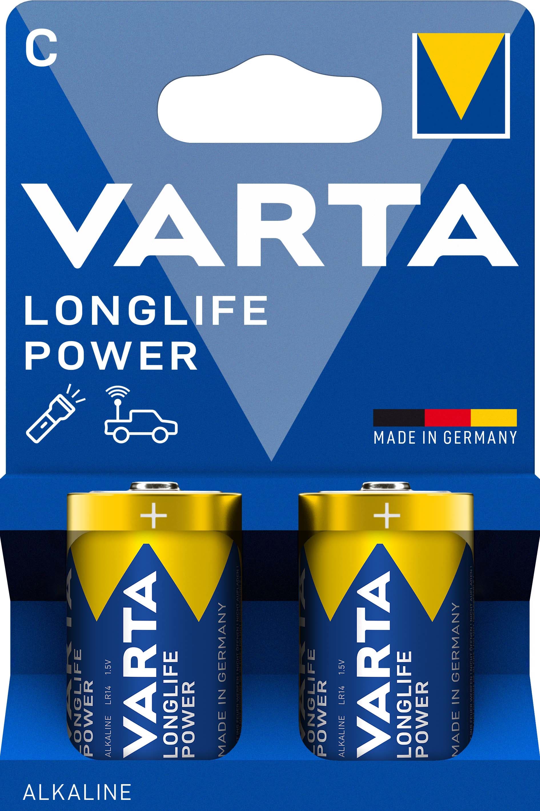 VARTA CONSUMER BATT - VAT04914121422 C (1/2 TORCIA) LONGLIFE POWER X2