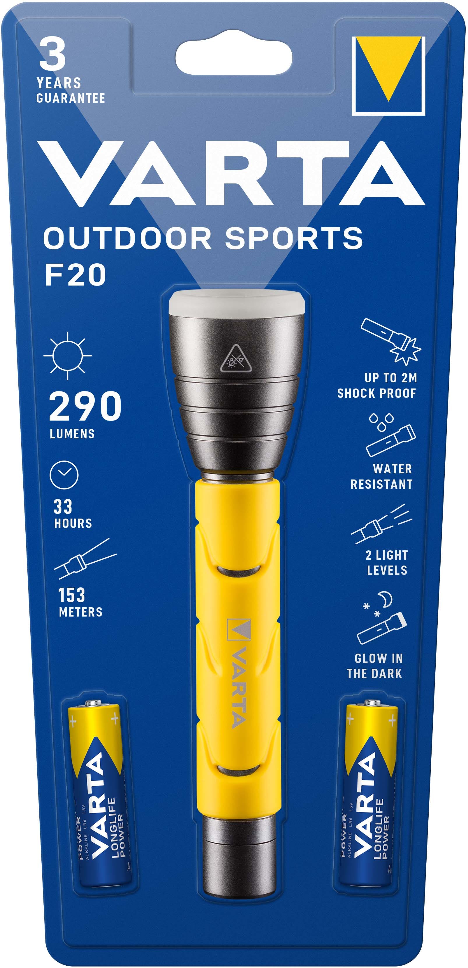 VARTA CONSUMER BATT - VAT18628101421 OUTDOOR SPORTS F20 (INCL. 2AA)