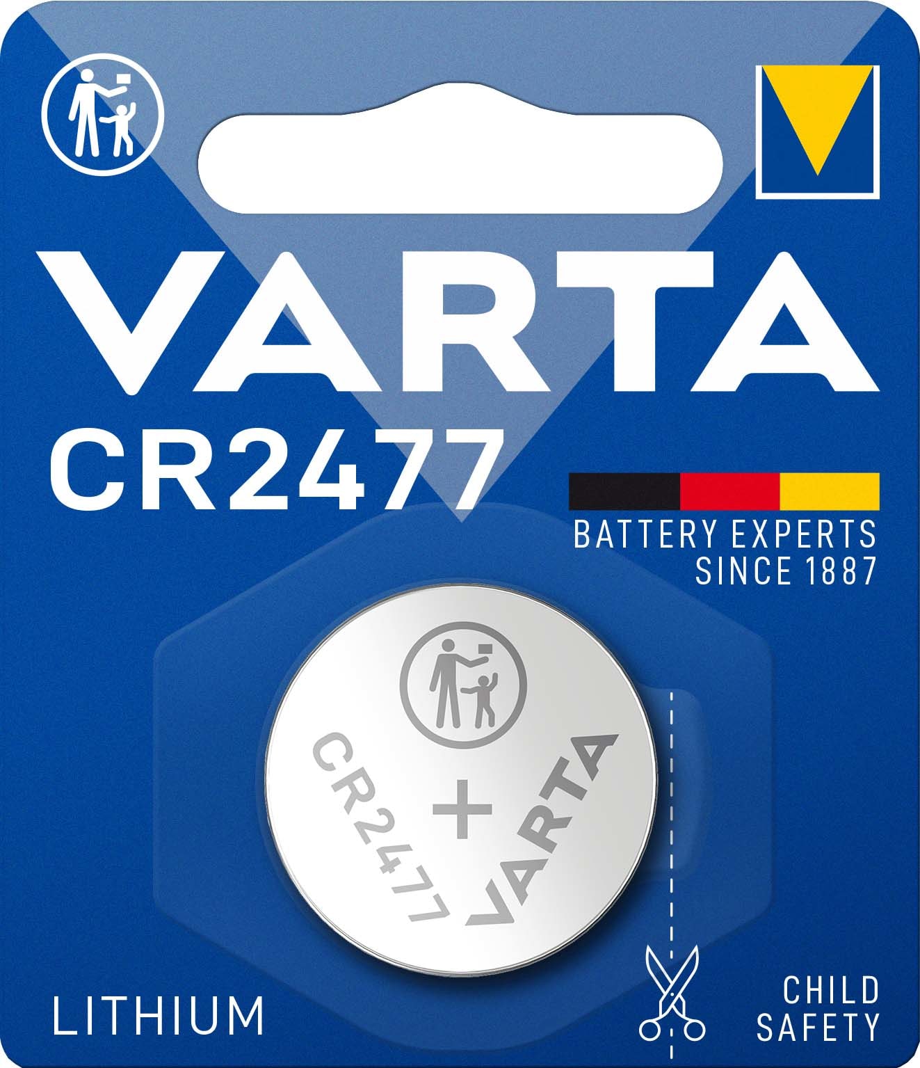 VARTA CONSUMER BATT - VAT06477101401 CR 2477 (LITIO)