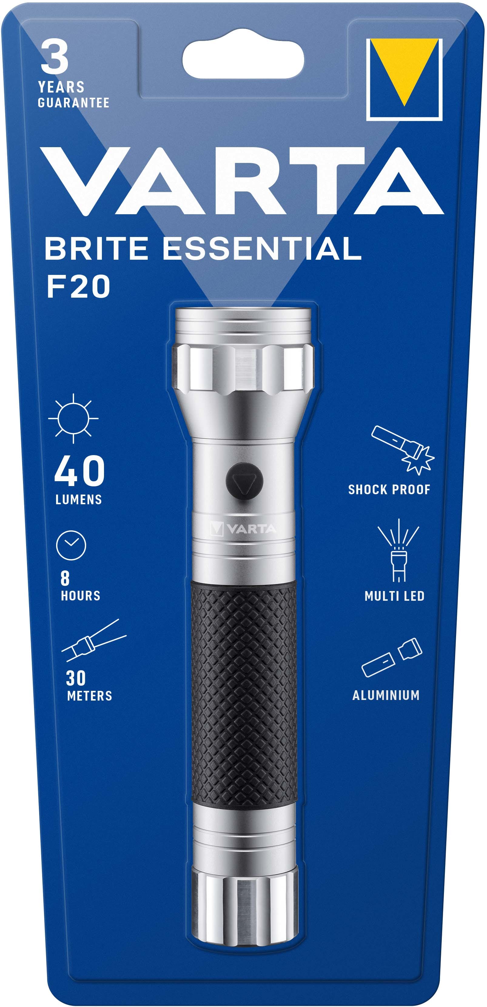 VARTA CONSUMER BATT - VAT15618101401 BRITE ESSENTIALS F20