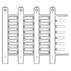 CEMBRE SPA - CEM40090 TARGHETTA MG-TPM BIANCA 4X10MM X TUB.TRA