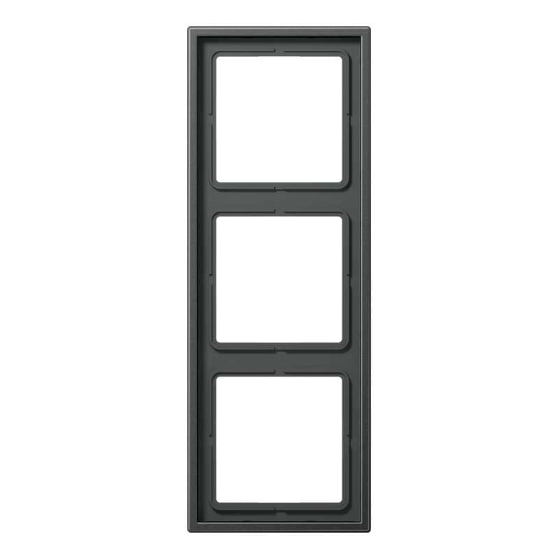 EURO UNITECH ELEKT - UEKAL2983AN PLACCA 3 MODULI, ANTRACITE