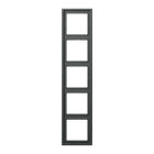 EURO UNITECH ELEKT - UEKAL2985AN PLACCA 5 MODULI, ANTRACITE