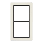 EURO UNITECH ELEKT - UEKFD982W PLACCA 2 MODULI PER COMBINAZIONI ORIZZON