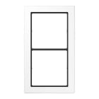 EURO UNITECH ELEKT - UEKFD982WW PLACCA 2 MODULI PER COMBINAZIONI ORIZZON