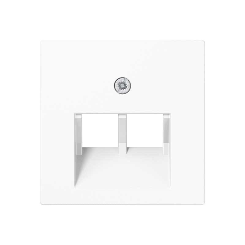 EURO UNITECH ELEKT - UEKA569-2BFPLUAWW MASCHERINA PER PRESA TELEFONICA E PRESA