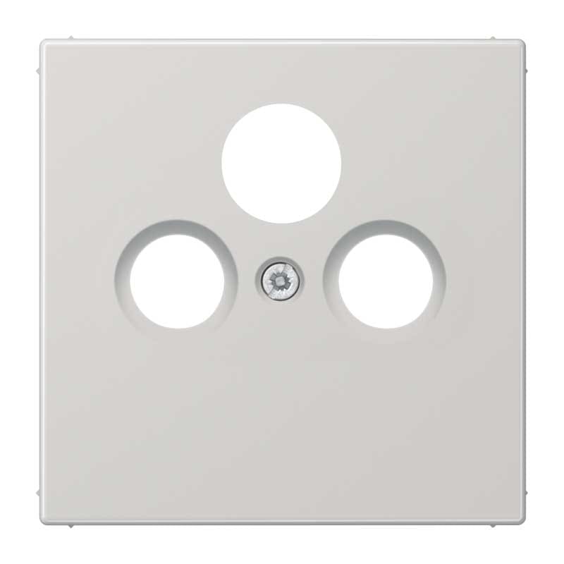 EURO UNITECH ELEKT - UEKLS990SATLG MASCHERINA PER PRESE TV-SAT, GRIGIO CHIA