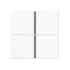 EURO UNITECH ELEKT - UEKA404TSAWW COPRITASTO PER SENS. 4 CANALI, MOD. A500