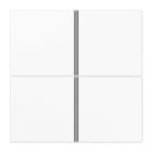 EURO UNITECH ELEKT - UEKLS404TSAWW COPRITASTO PER MODULO SENSORE 4 CANLI, B