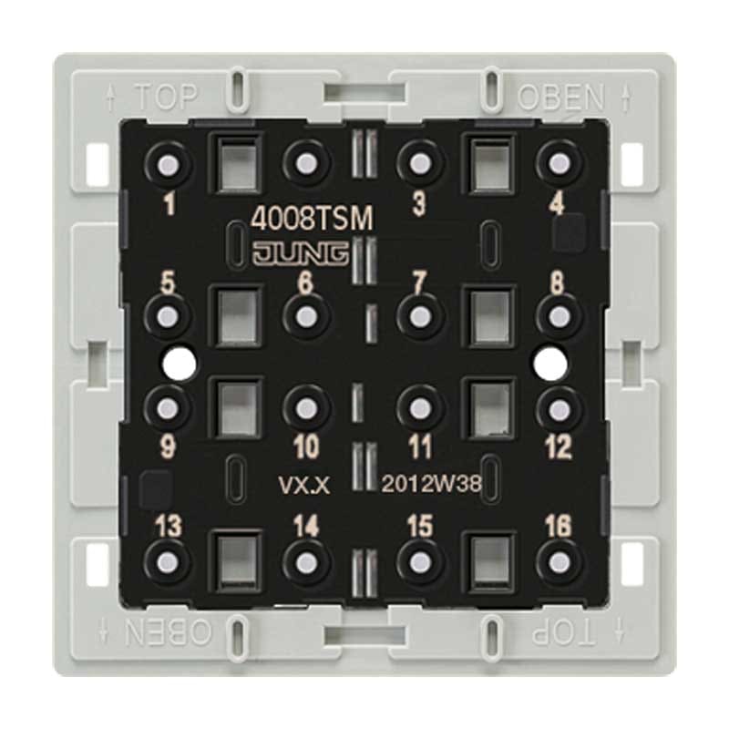 EURO UNITECH ELEKT - UEK4008TSM MODULO SENSORE A PULSANTI PER RS8REGHE