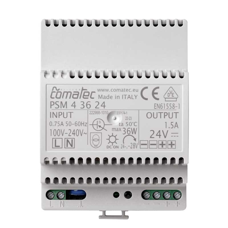 EURO UNITECH ELEKT - UEKNT2415REGVDC ALIM. DA BARRA DIN PER SMART CONTROL