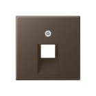 EURO UNITECH ELEKT - UEKA569-1PLUAMO MASCHERINA PER PRESA TELEFONICA E PRESA