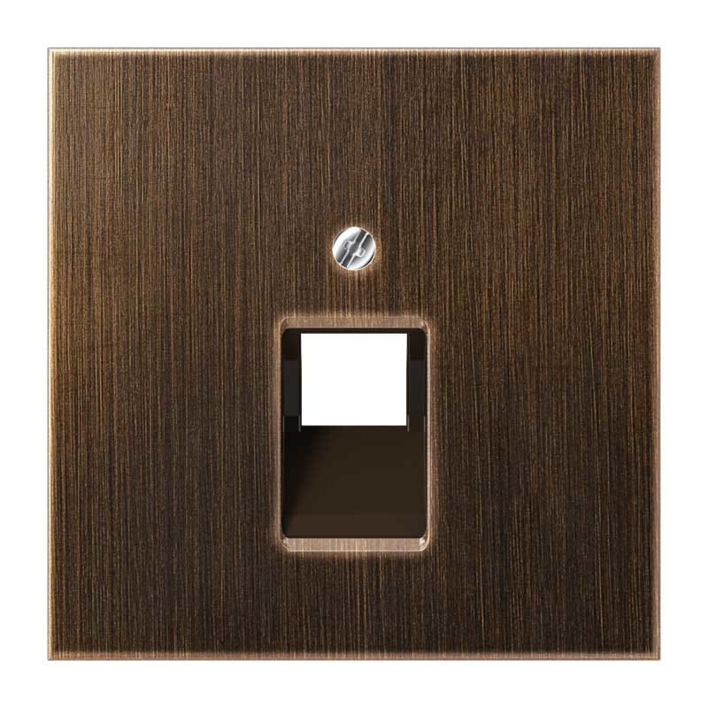 EURO UNITECH ELEKT - UEKME2969-1UAAT MASCHERINA PER PRESA TELEFONICA E PRESA