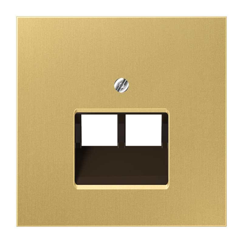 EURO UNITECH ELEKT - UEKME2969-2UAC MASCHERINA PER PRESA TELEFONICA E PRESA