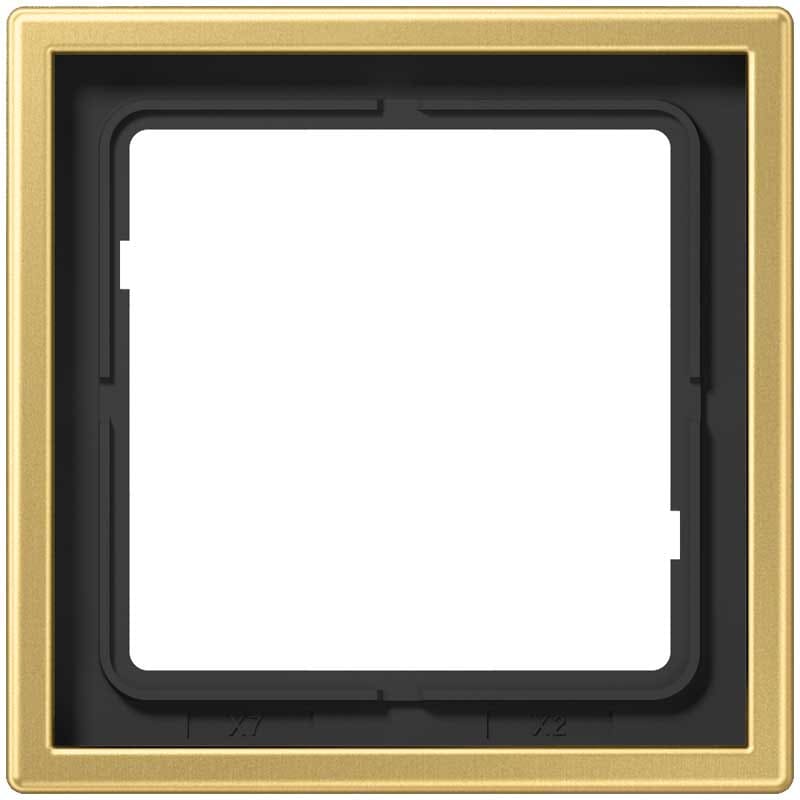 EURO UNITECH ELEKT - UEKME2981C PLACCA 1 MODULO, OTTONE CLASSICO