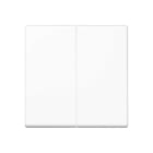 EURO UNITECH ELEKT - UEKA595BFWW COPRITASTI PER DOPPI INTERRUTTORI, DOPPI