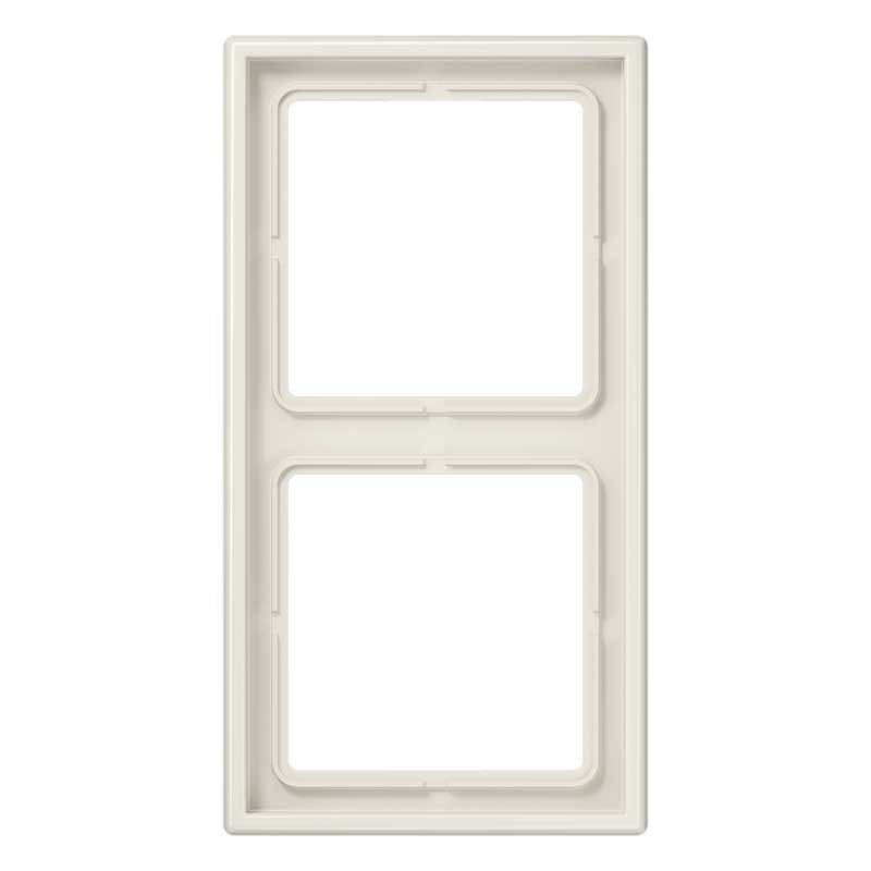 EURO UNITECH ELEKT - UEKLS982W PLACCA 2 MODULI, BIANCO