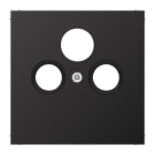 EURO UNITECH ELEKT - UEKAL2990SATD MASCHERINA PER PRESE TV-SAT, ALLUMINIO S