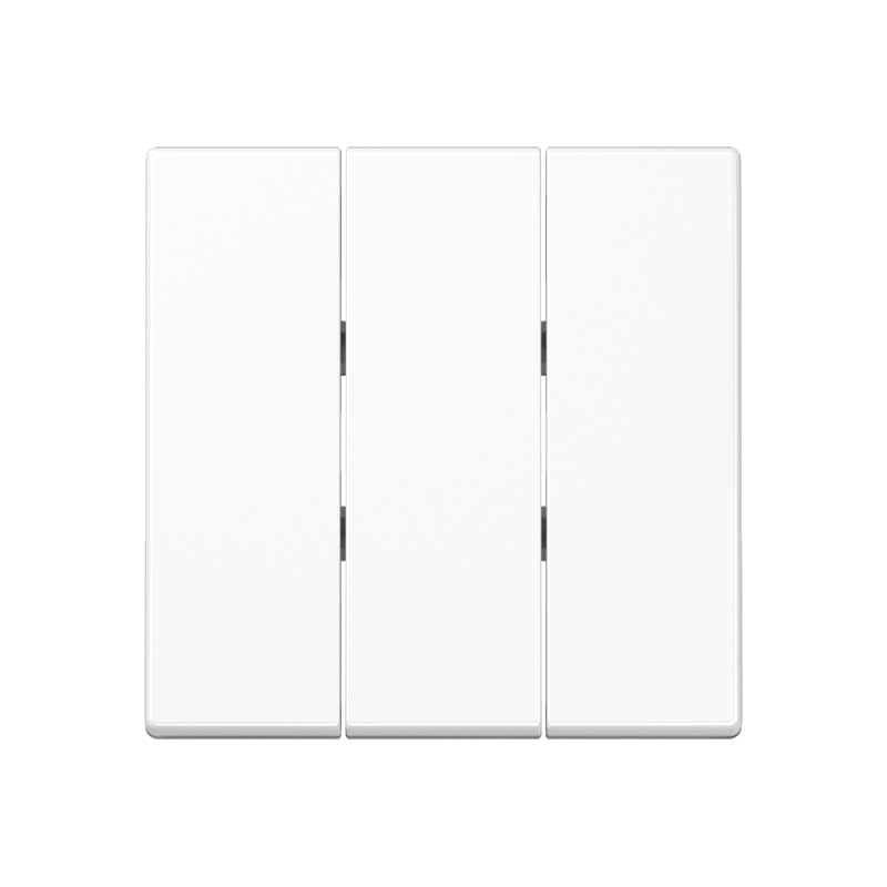 EURO UNITECH ELEKT - UEKA593BFWW COPRITASTI PER TRIPLO INTERRUTTORI/PULSA