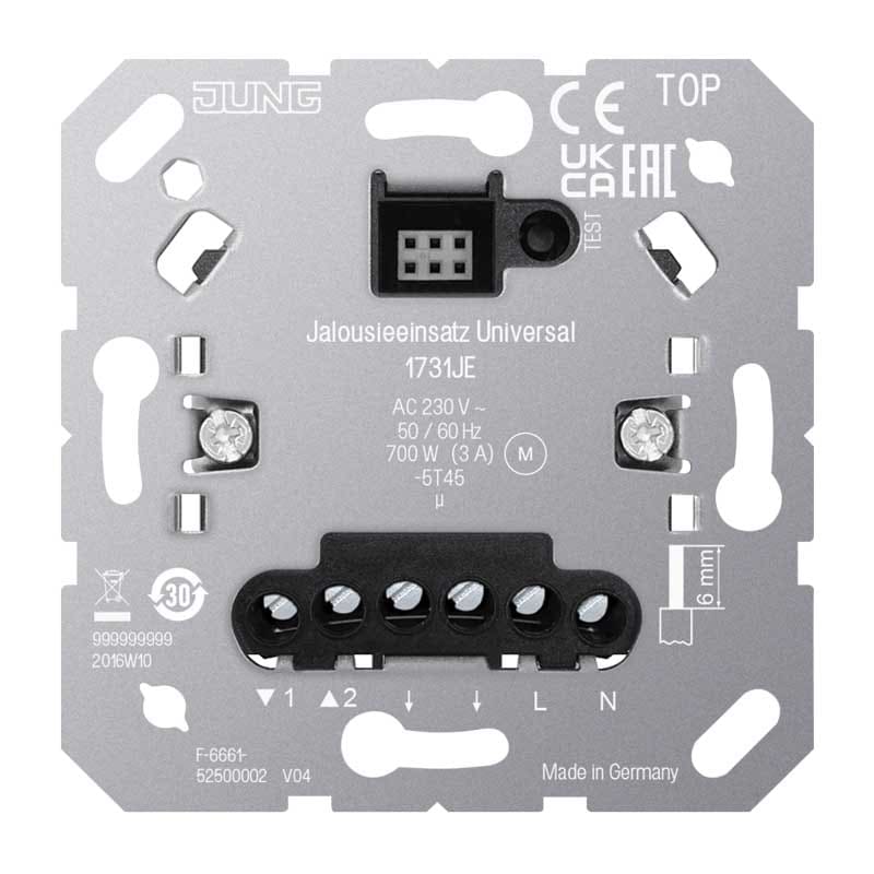 EURO UNITECH ELEKT - UEK1731JE INSERTO VENEZIANE UNIVERSAL