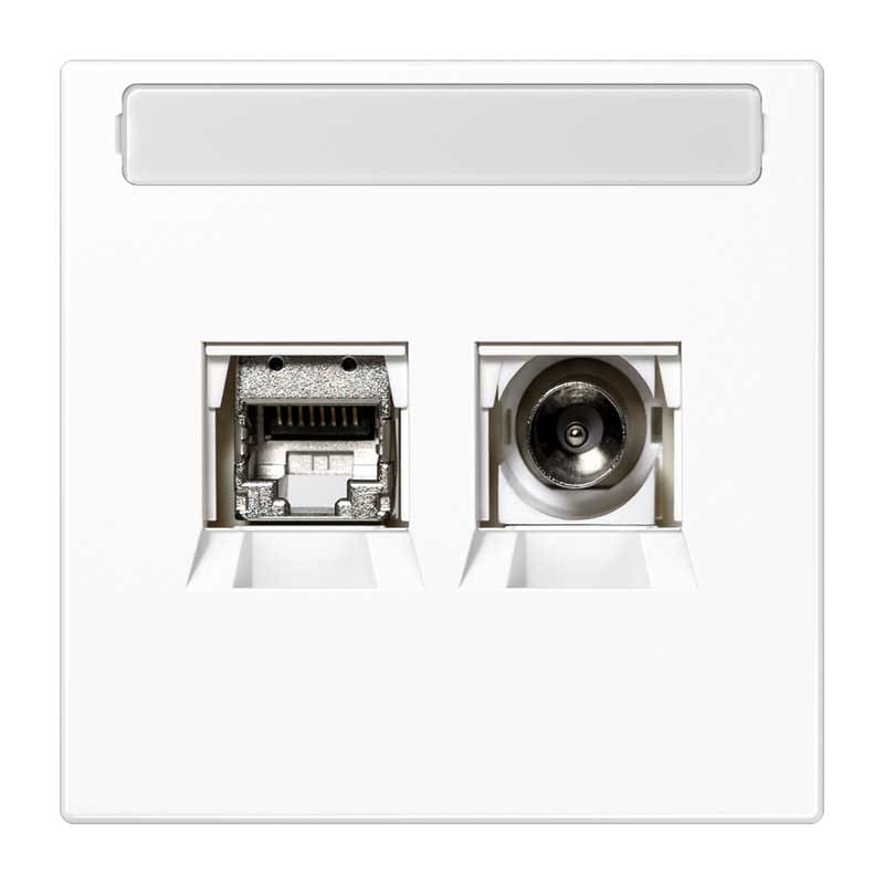 EURO UNITECH ELEKT - UEKMMDLS4521WW PRESA PER SMART TV CON CONNETTORI