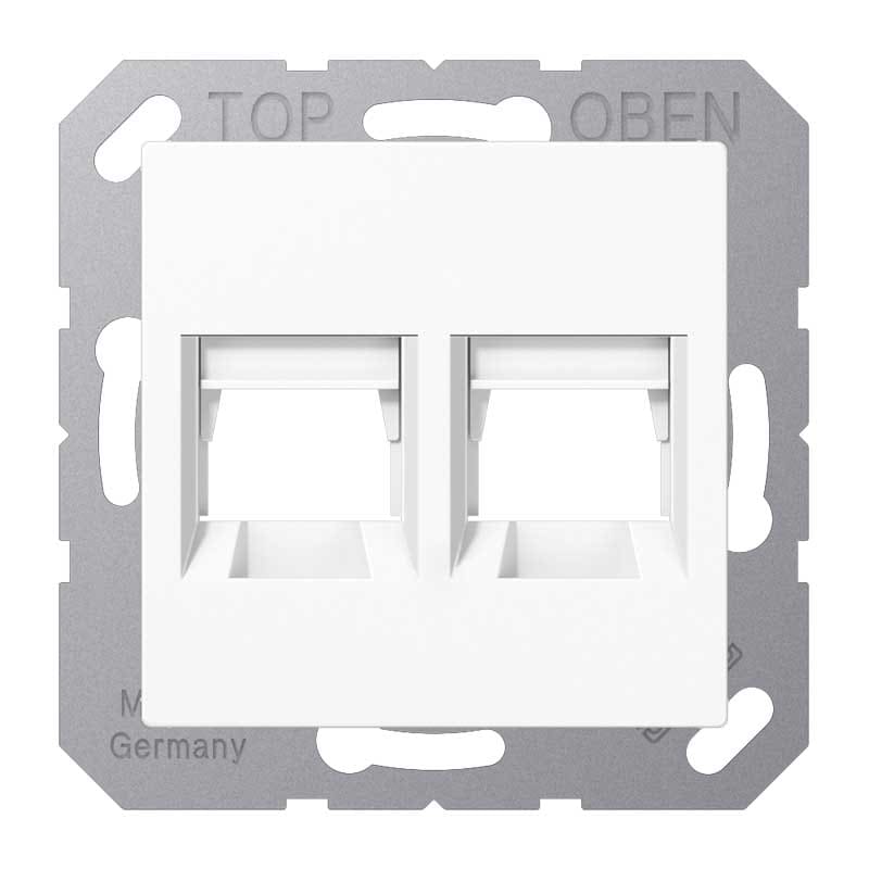 EURO UNITECH ELEKT - UEKA1569-2WEWW MASCHERINA(FISSAGGIOASCATTO)PER2CONNE