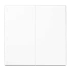 EURO UNITECH ELEKT - UEKLS102WW COPRITASTI PER PULSANTE KNX 2 CANALI BIA