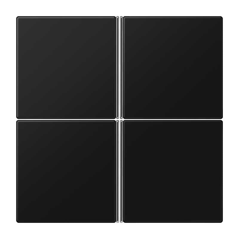 EURO UNITECH ELEKT - UEKLS404TSASWM COPRITASTO PER MODULO SENSORE 4 CANLI, N