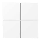 EURO UNITECH ELEKT - UEKLS404TSAWWM COPRITASTO PER MODULO SENSORE 4 CANLI, B