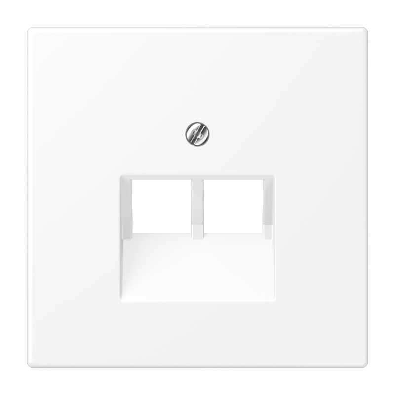 EURO UNITECH ELEKT - UEKLS969-2UAWWM MASCHERINA PER PRESA TELEFONICA E PRESA