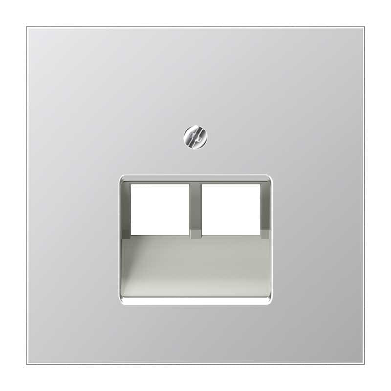 EURO UNITECH ELEKT - UEKAL2969-2UA MASCHERINA PER PRESA TELEFONICA E PRESA