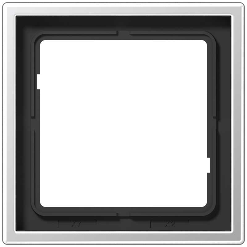 EURO UNITECH ELEKT - UEKAL2981 PLACCA 1 MODULO, ALLUMINIO