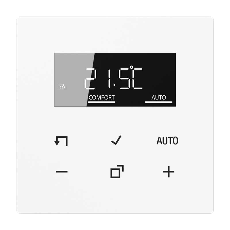 EURO UNITECH ELEKT - UEKBTLS1791WW DISPLAY PER TERMOSTATO JUNG HOME