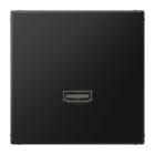 EURO UNITECH ELEKT - UEKMALS1112SWM CONN. HDMI, PROGR. LS, NERO GRAFITE OPAC