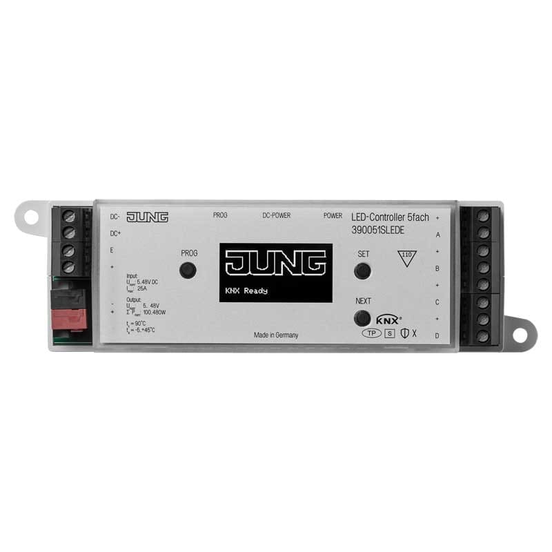 EURO UNITECH ELEKT - UEK390051SLEDE CONTROLLER KNX PER LED, 5 CANALI