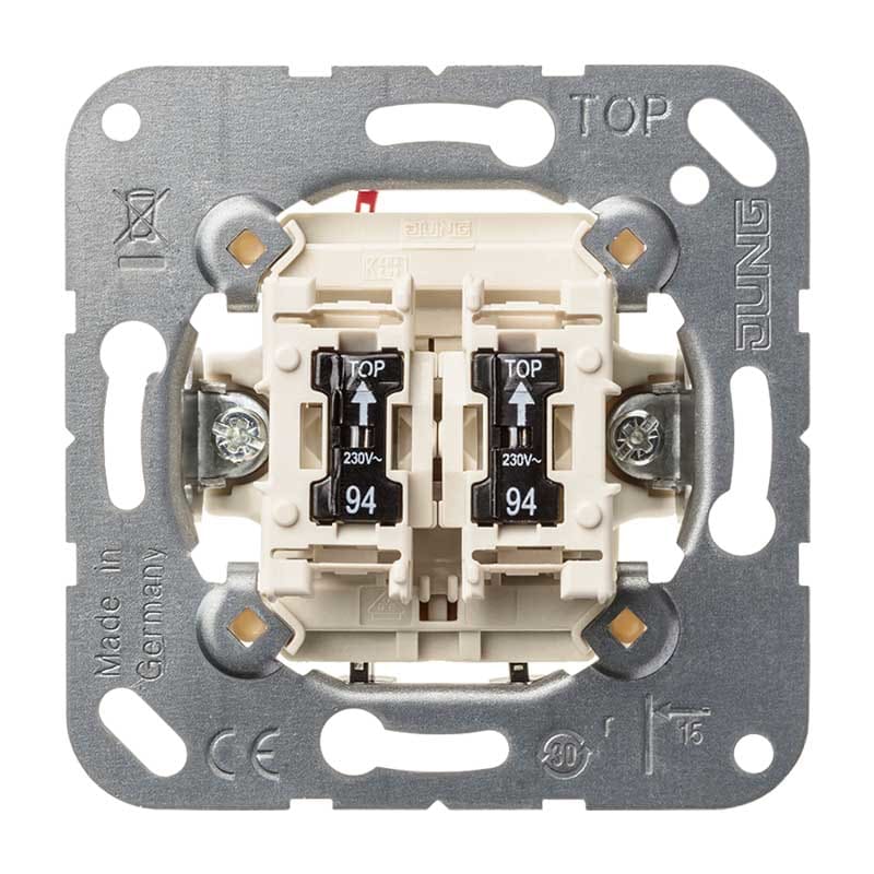 EURO UNITECH ELEKT - UEK535U5 DOPPIOPULSANTE10AX250V ,