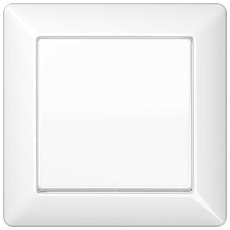 EURO UNITECH ELEKT - UEKAS590WW COPRITASTO PER PULSANTE BA 1 MODULO CON