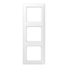 EURO UNITECH ELEKT - UEKAS583WW PLACCA 3 MODULI, BIANCO ALPINO