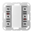 EURO UNITECH ELEKT - UEKA52931ST MODULO SENS. A TASTI F50 KNX SECURE