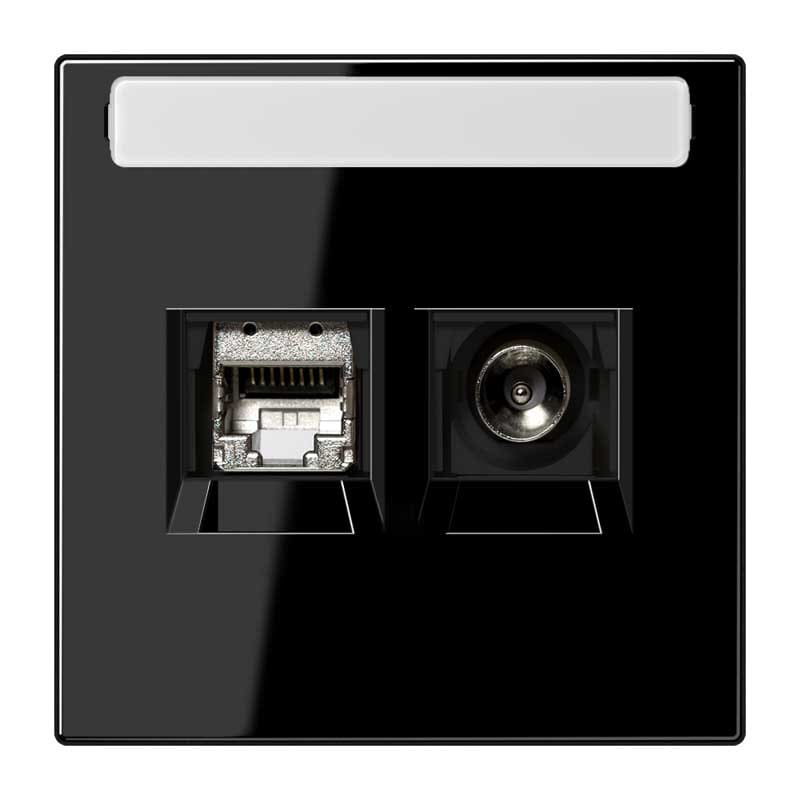 EURO UNITECH ELEKT - UEKMMDLS4521SW PRESA PER SMART TV CON CONNETTORI