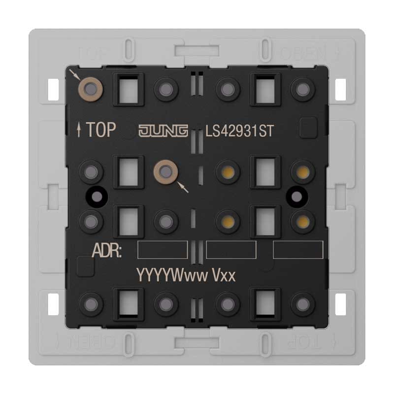 EURO UNITECH ELEKT - UEKLS42931ST MODULO PER SENSORE A TASTI KNX CON ACC.