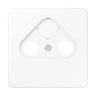 EURO UNITECH ELEKT - UEKCD561SATWW MASCHERINA PER PRESE TV-SAT, BIANCO ALPI