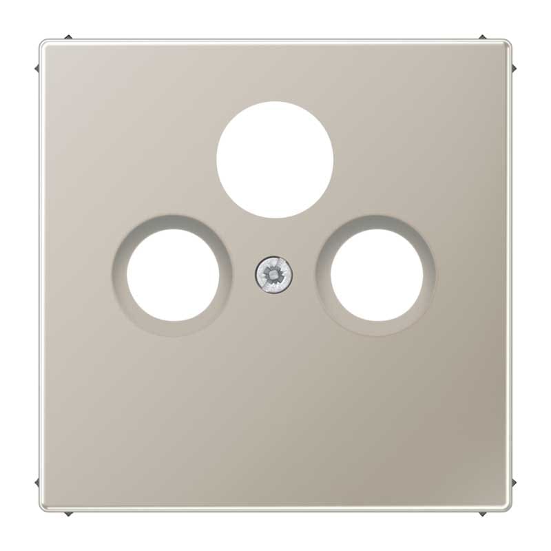 EURO UNITECH ELEKT - UEKES2990SAT MASCHERINA PER PRESE TV-SAT, ACCIAIO INO