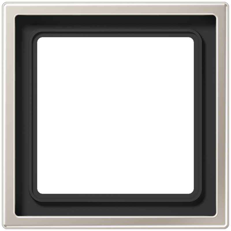 EURO UNITECH ELEKT - UEKES2981 PLACCA 1 MODULO, ACCIAIO INOX