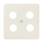 EURO UNITECH ELEKT - UEK561-4SAT1 MASCHERINA PER 4 PRESE TV-SAT