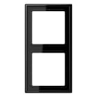 EURO UNITECH ELEKT - UEKLS982SW PLACCA 2 MODULI, NERO